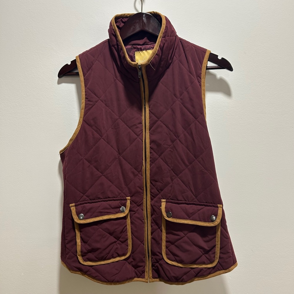 Takara Burgandy Vest womens large‎